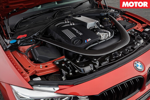 BMW M4 competition engine