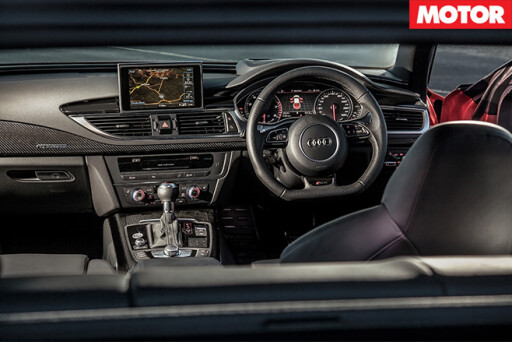 Audi rs7 sportback interior