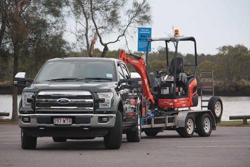 FORD F-150 KING RANCH ECOBOOST V6 towing