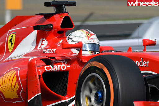 Ferraris -F1-car