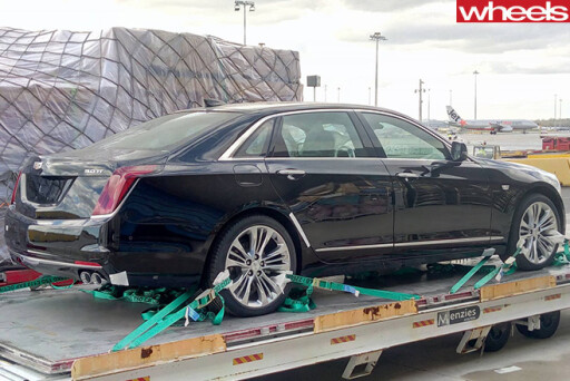 Cadillac -CT6-rear -side -driving