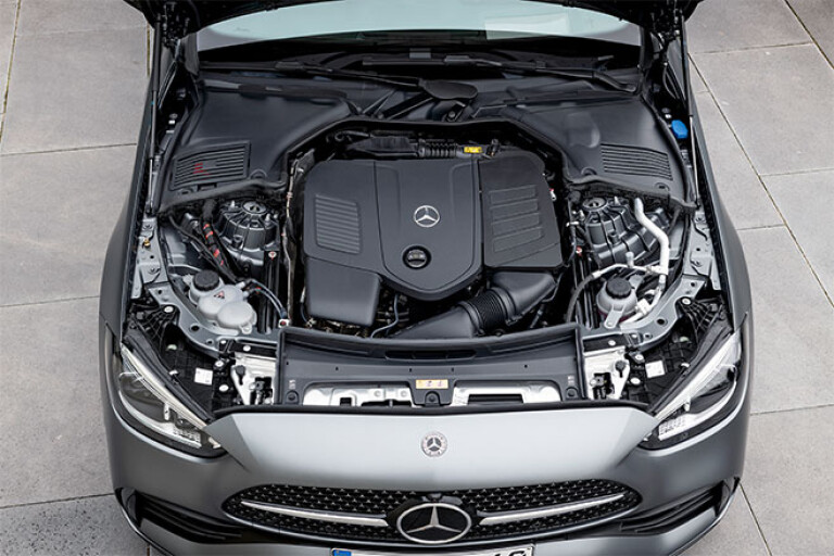 2022 Mercedes-Benz W206 C-Class engine