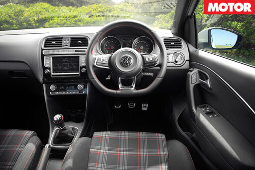 2016 Volkswagen Polo GTI interior