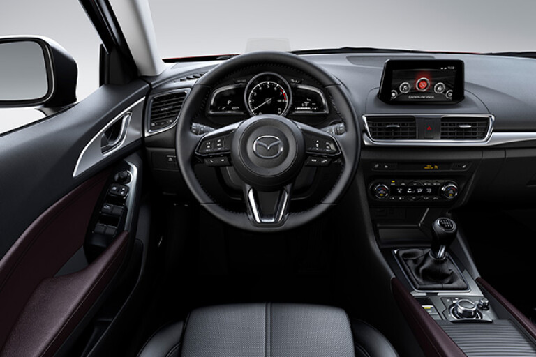2016 Mazda 3 interior