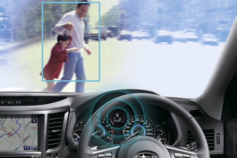 Subaru Eyesight AEB technology