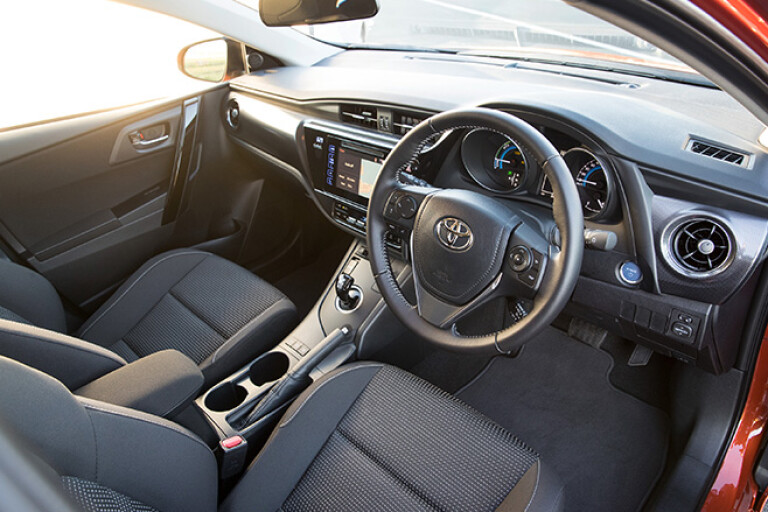 2017 Toyota Corolla Hybrid interior