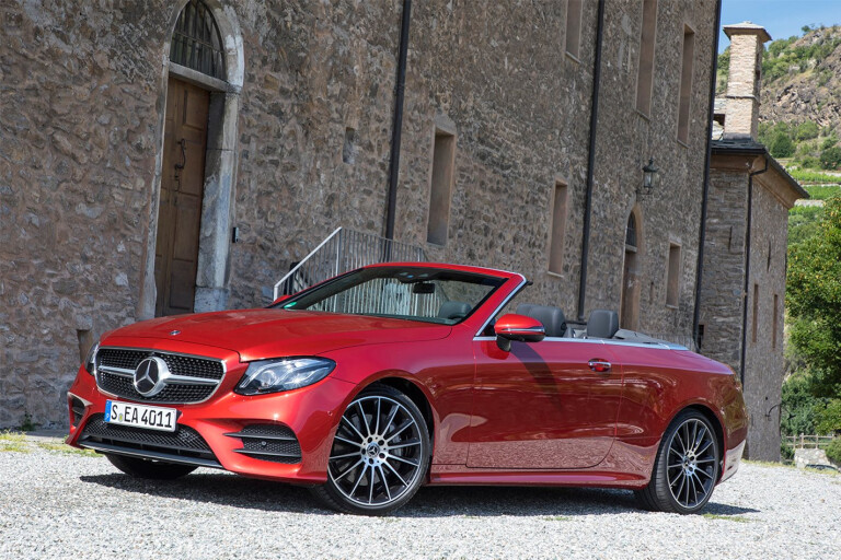 2018 Mercedes-Benz E-Class Cabriolet price and features