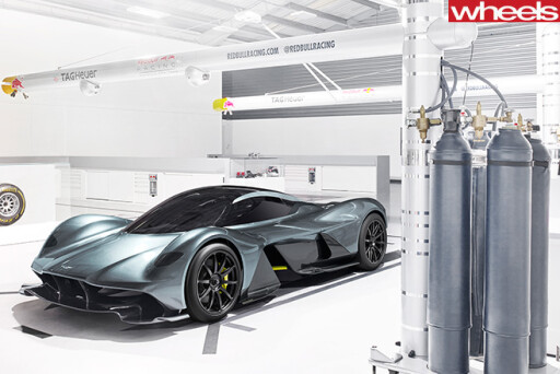 Aston Martin Red Bull AM-RB 001 Front