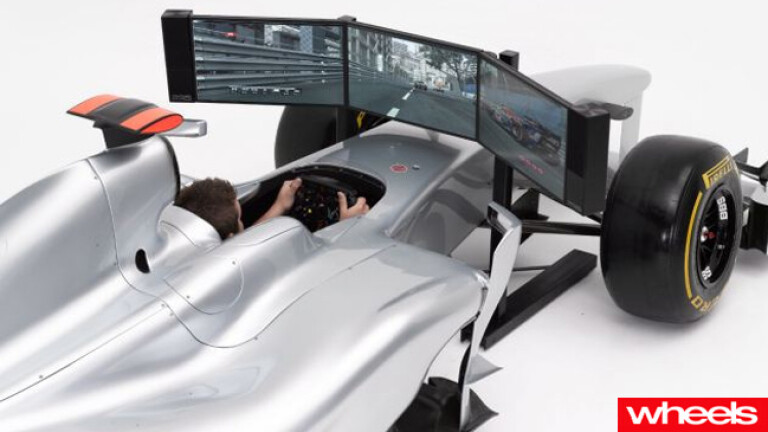 F1 simulator, FMCG International, present, $140,000, life-size