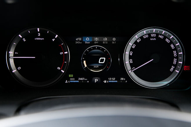 SsangYong Musso XLV Ultimate gauges