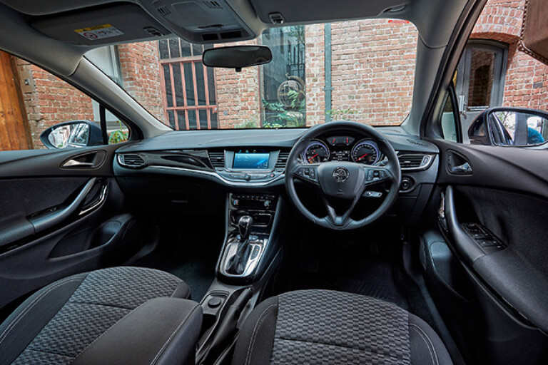 Holden Astra interior