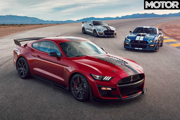 2020 Ford Mustang Shelby GT 500 Static Line Up Jpg