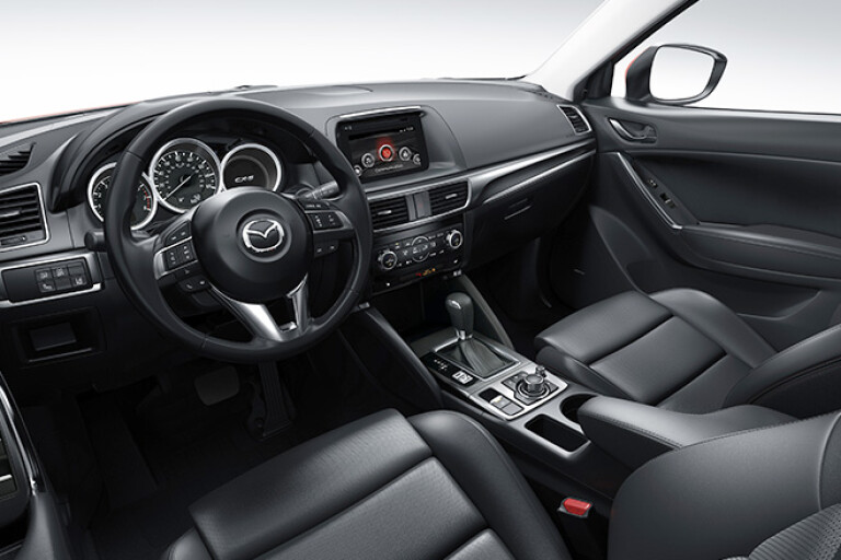 Mazda CX-5 Interior as seen from driver's seat