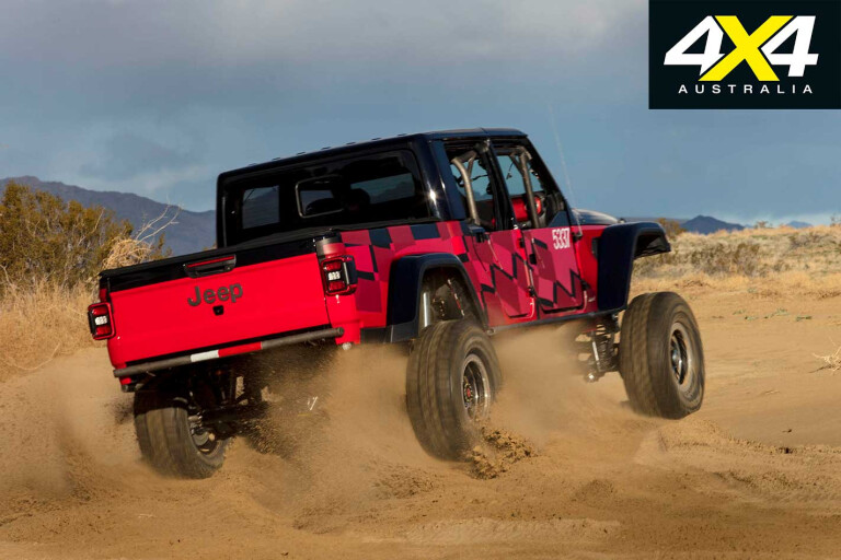 2020 Jeep Gladiator To Race At The 2019 King Of The Hammers Rear Jpg