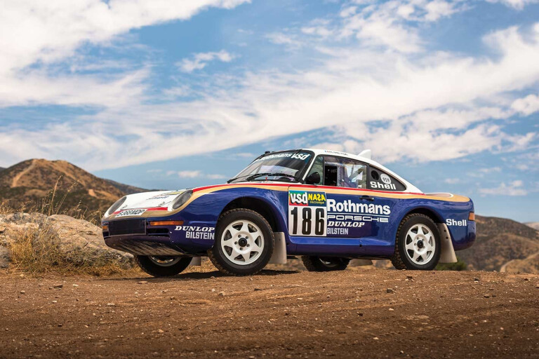 Porsche 959 Paris-Dakar heads to auction