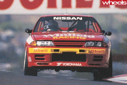 Bathurst 1992 Nissan -Skyline -GT-R-grille