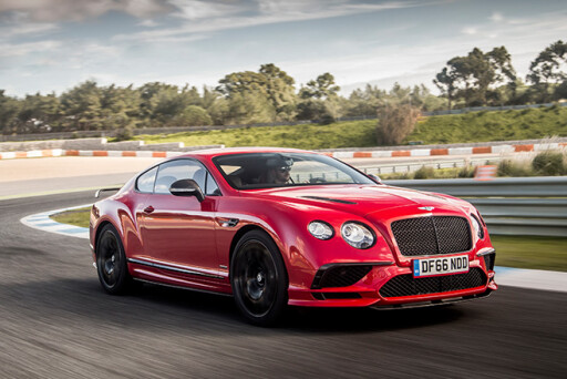 2017 Bentley Continental Supersports driving