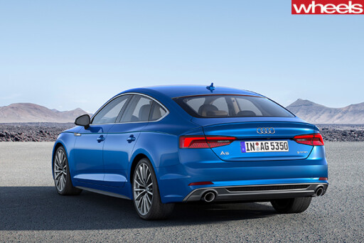 Audi -A5-and -S5-rear -side