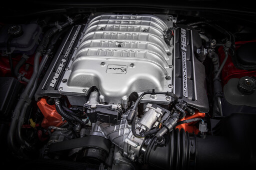 2018 Dodge Challenger Hellcat Widebody engine