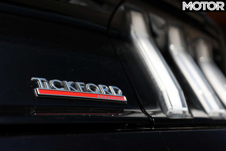 2019 Tickford Ford Mustang GT Bootlid Badge Jpg