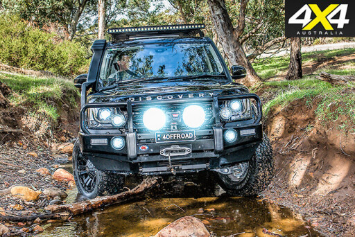 Custom Land Rover Discovery front