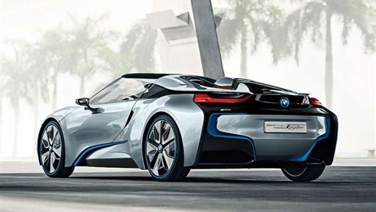 BMW i8 Concept Spyder revealed