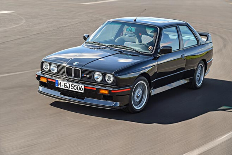 BMW E30 M3 Sport Evolution above