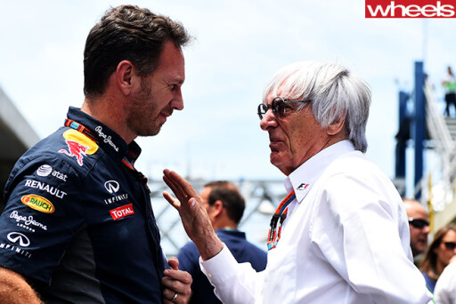 Bernie -Ecclestone -F1-Boss -with -driver