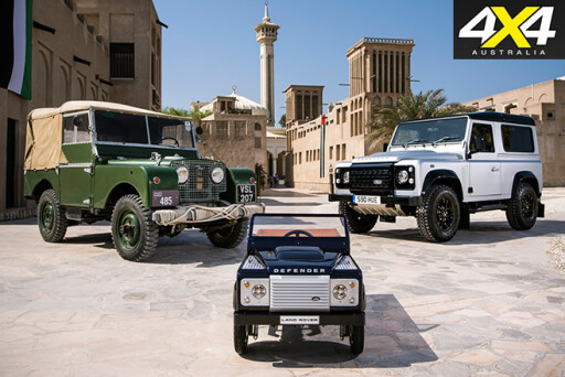 Land rover defenders