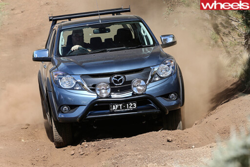 Mazda -BT-50-front -driving-