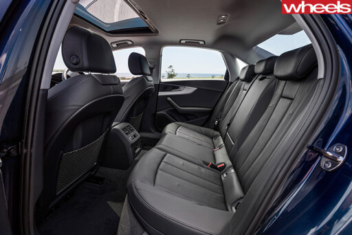 Audi -A4-rear -seats