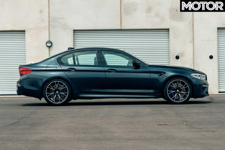 BMW M 5 Competition Side Profile Jpg