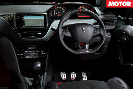 Peugeot 208 GTi 30th interior