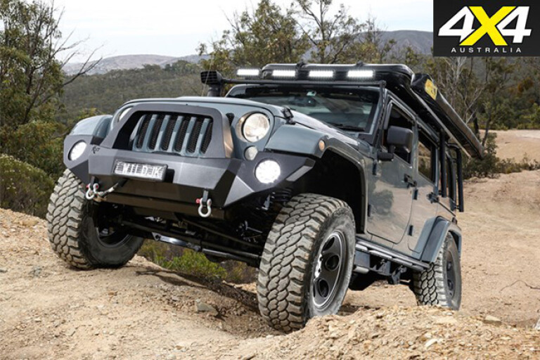 Custom jeep JK wrangler rubicon front