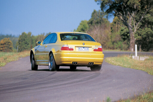 2003 BMW M3 rear