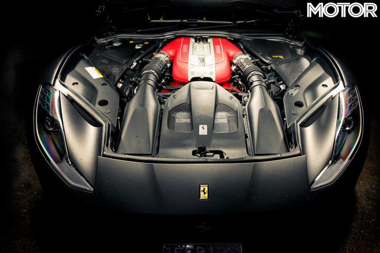 2018 Ferrari 812 Superfast Engine Bay Jpg