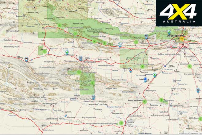 New 4 X 4 Maps Books Explor Oz EO Topo 2019 Jpg