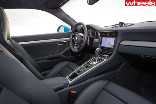 Porsche -911-Carerra -steering -wheel -interior