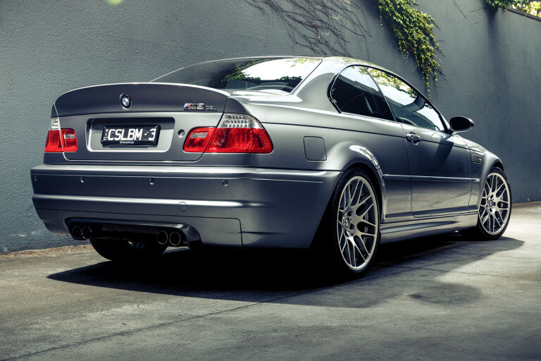 BMW M3 CSL rear