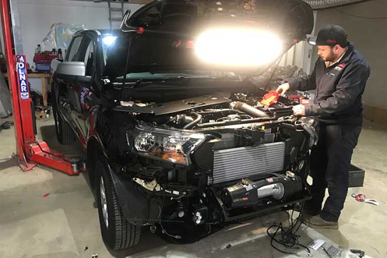 2018 Ford Ranger XLS aftermarket install